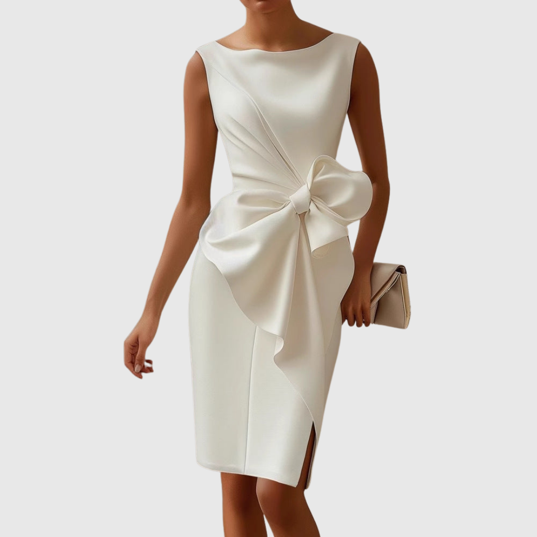 Ainsley | Chic Sleeveless Midi Dress