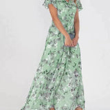 La Scintilla | Élina Long Floral Dress