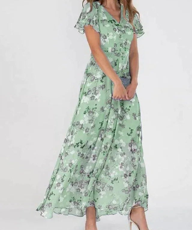 La Scintilla | Élina Long Floral Dress