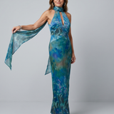 Juniper | Halter bez rukava Maxi haljina