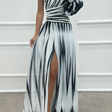 Hazel™ | Elegantna Maxi Haljina s Otkritim Ramenima