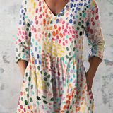 Bernadette | Duga Bluza s V-Izrezom