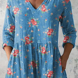 Mabel | Duga V-Neck Blouse