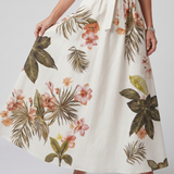 Livada | Halter Botanička Panel Maxi Haljina