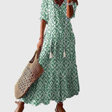 Sofia | Boho Vintage Ljetna Maxi Haljina