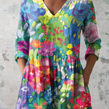 Cali | Duga V-Neck Blouse