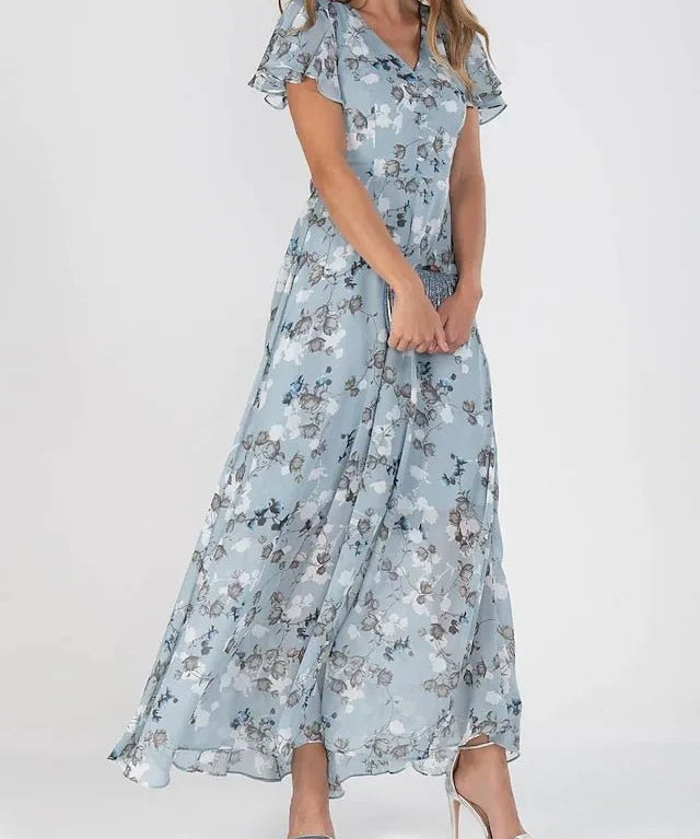 La Scintilla | Élina Long Floral Dress