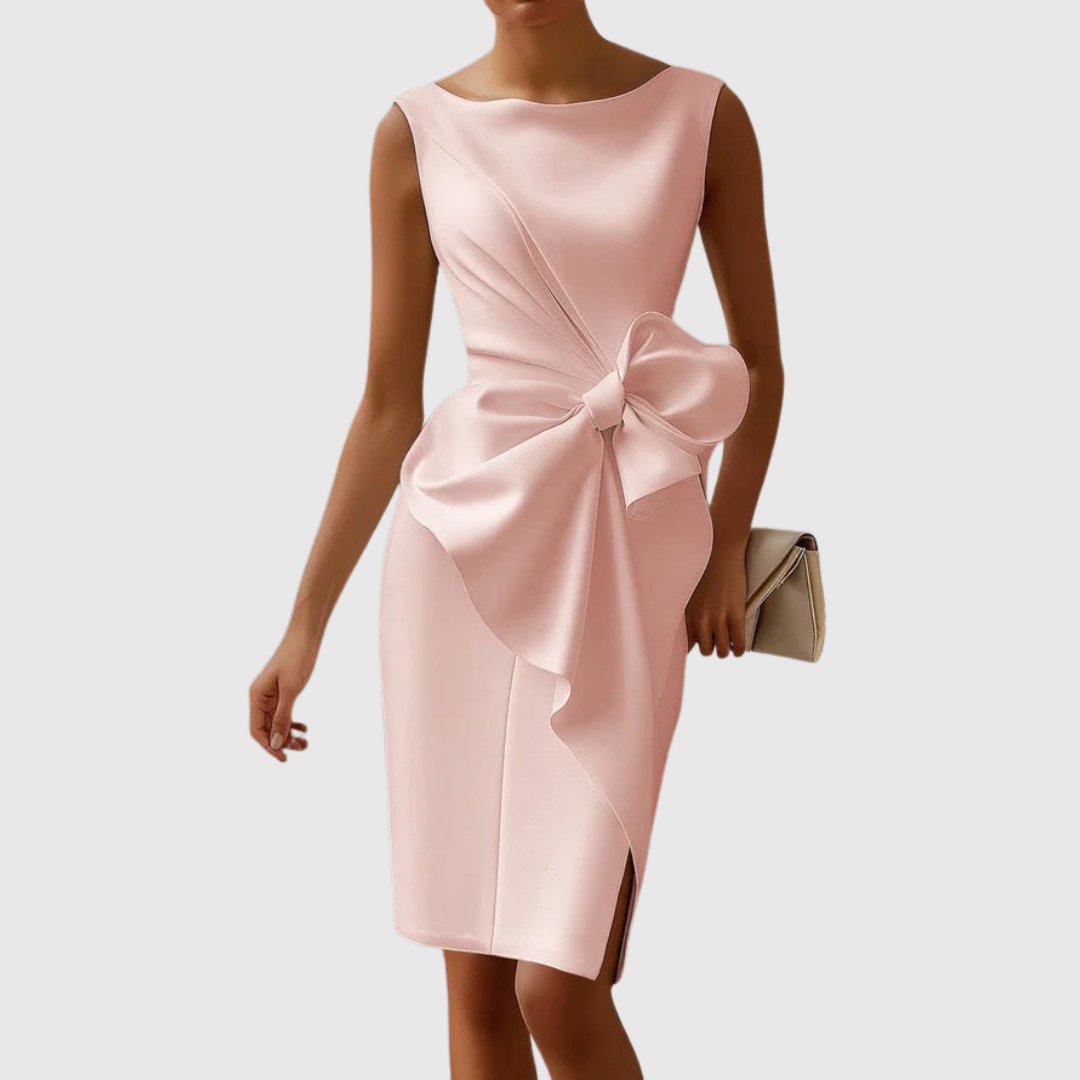 Ainsley | Chic Sleeveless Midi Dress