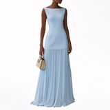 Celeste | Maxi Plissé Dress
