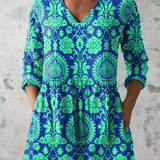 Beatrix | Duga V-Neck Blouse