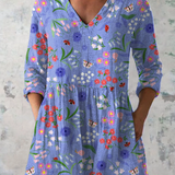 Aileen | Duga V-Neck Blouse