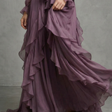 Demetria | Haljina s Ruffles i Vezicom oko Vrata