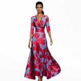 Emilia | Maxi Haljina s Cvjetnim Printom