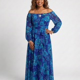 Aspen | Floral Halter Maxi Dress