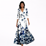 Emilia | Maxi Haljina s Cvjetnim Printom