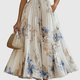 Rowella | Elegant Maxi Dress with Pleats