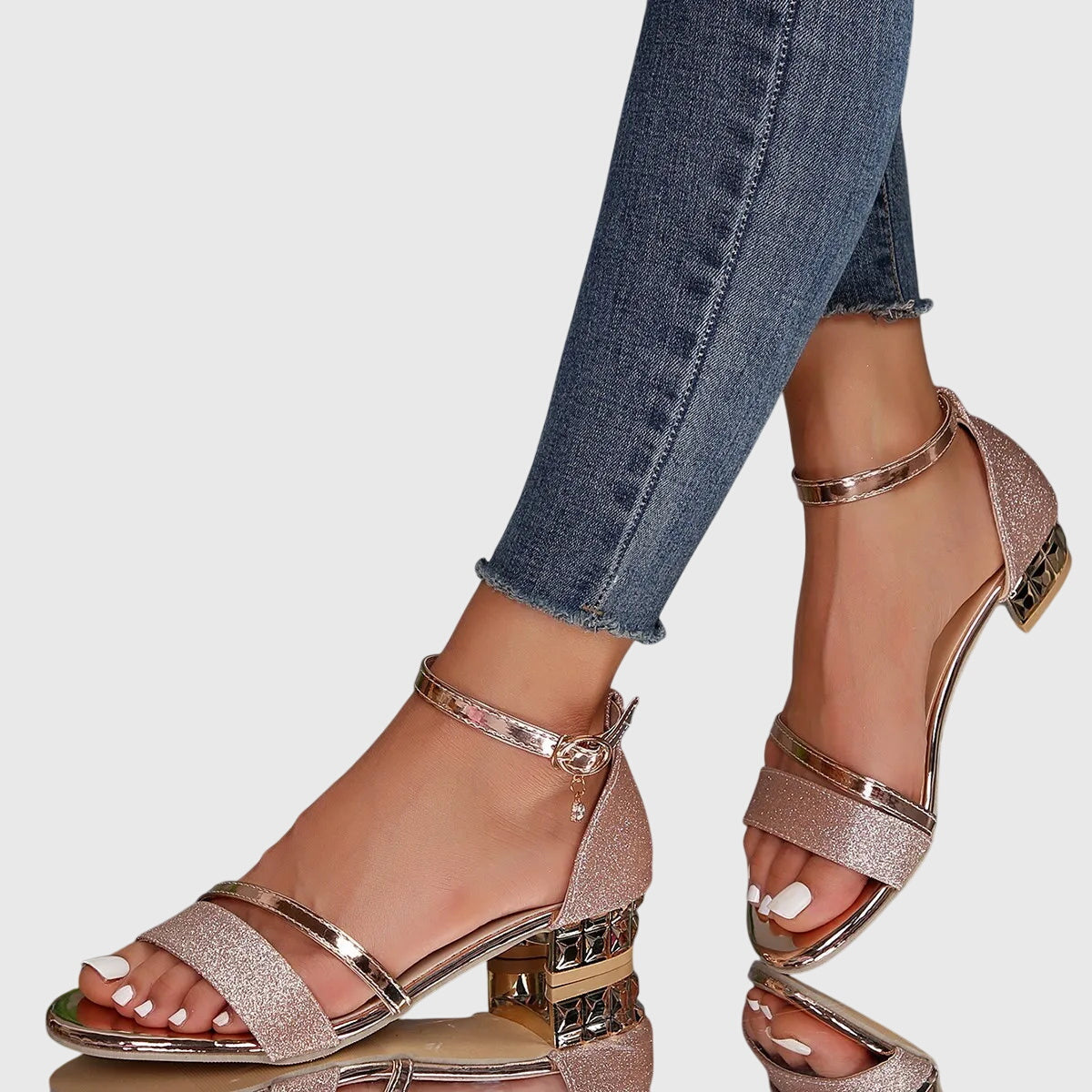Alison™ | Ortopedske sandale s visokom potpeticom