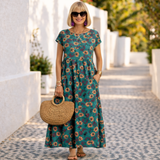 Valencia | Elegant Floral Dress