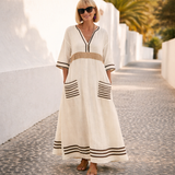Susan | Elegant Zanosna Maxi Summer Dress