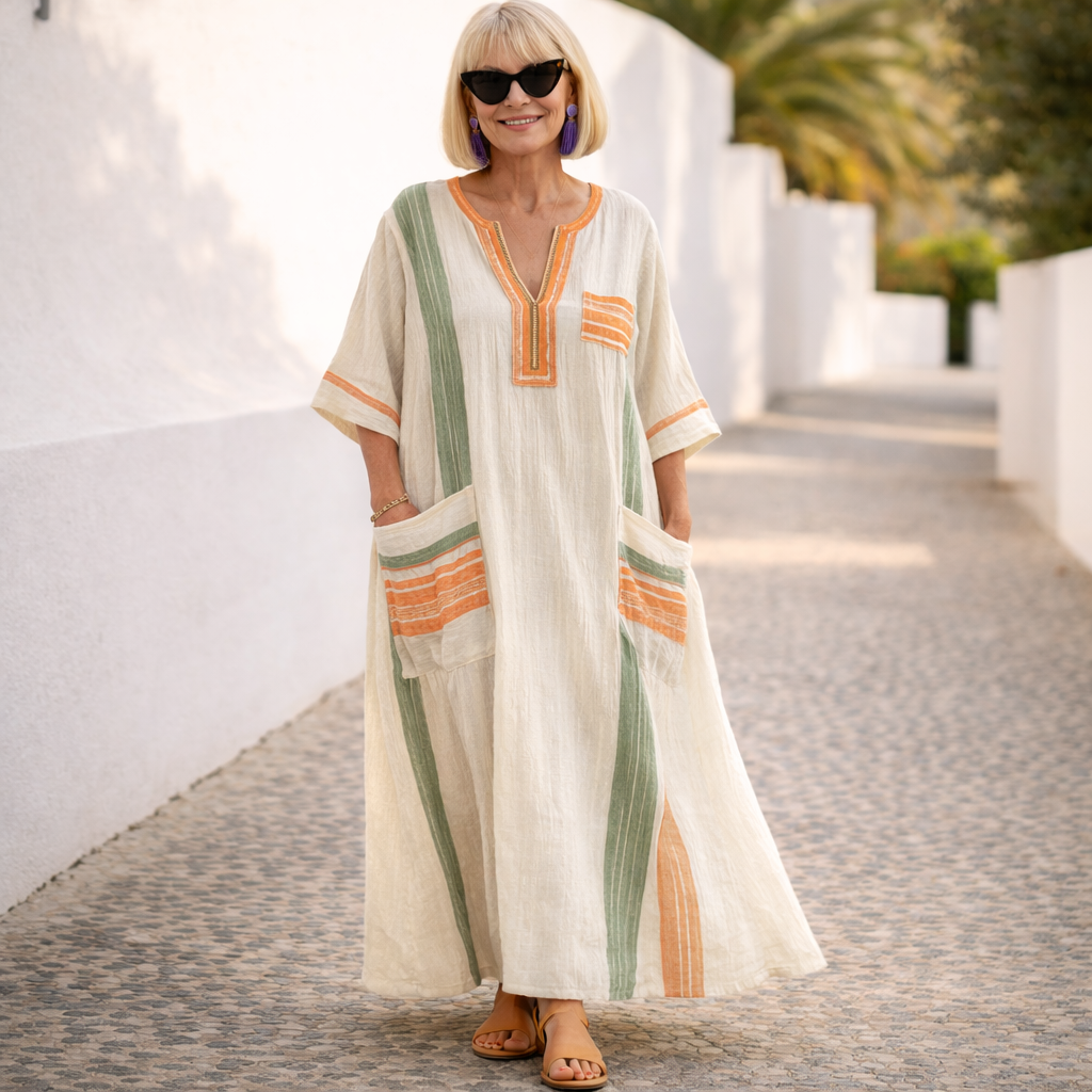 Susan | Elegant Zanosna Maxi Summer Dress