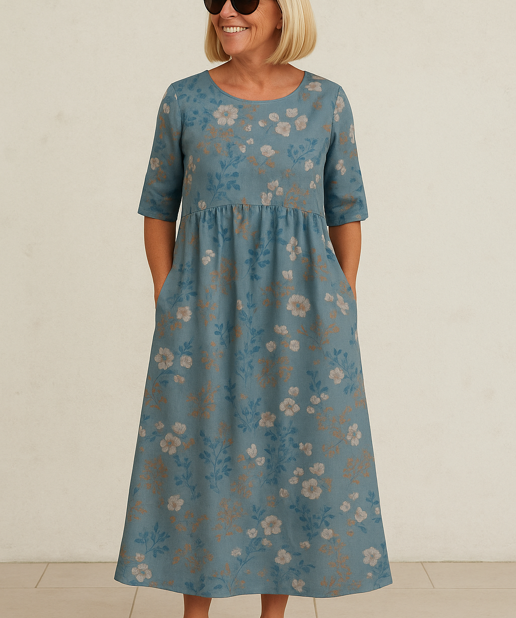 Lily | Midi Dress - Effortless Comfort