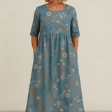 Lily | Midi Dress - Effortless Comfort