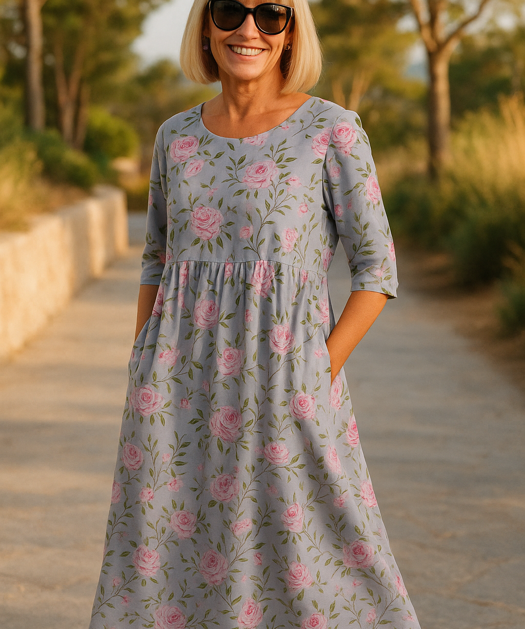 Lily | Midi Dress - Effortless Comfort