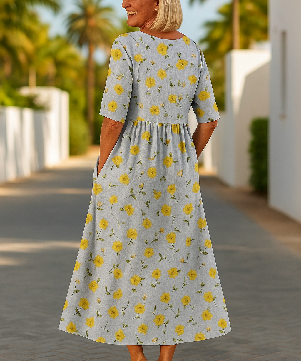 Lily | Midi Dress - Effortless Comfort