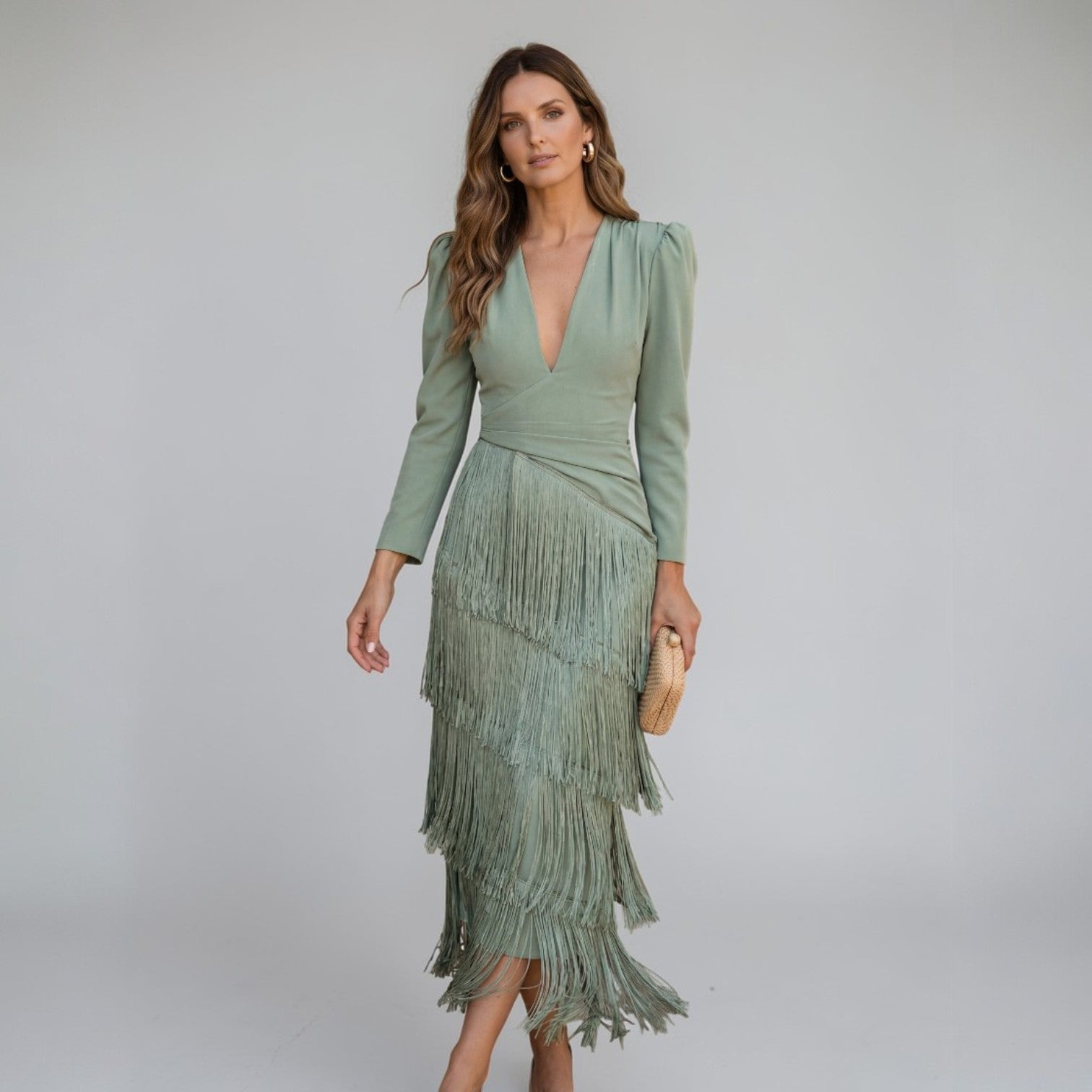 Sofia | Fringed Dress