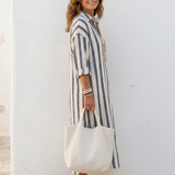 Naomi | Midi haljina s dugim rukavima