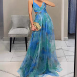 La Scintilla | Maxi Haljina s Cvjetnim Uzorkom Elegancije