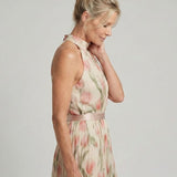 Aurelle | Halter Neck Cvjetna Midi Haljina