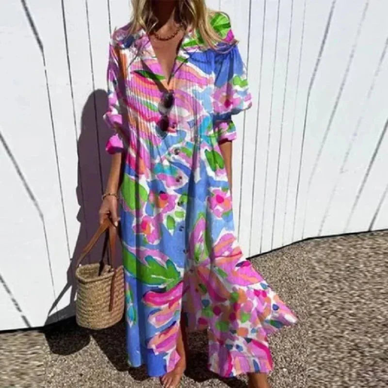 Aikaterini | Boho Haljina za Plažu