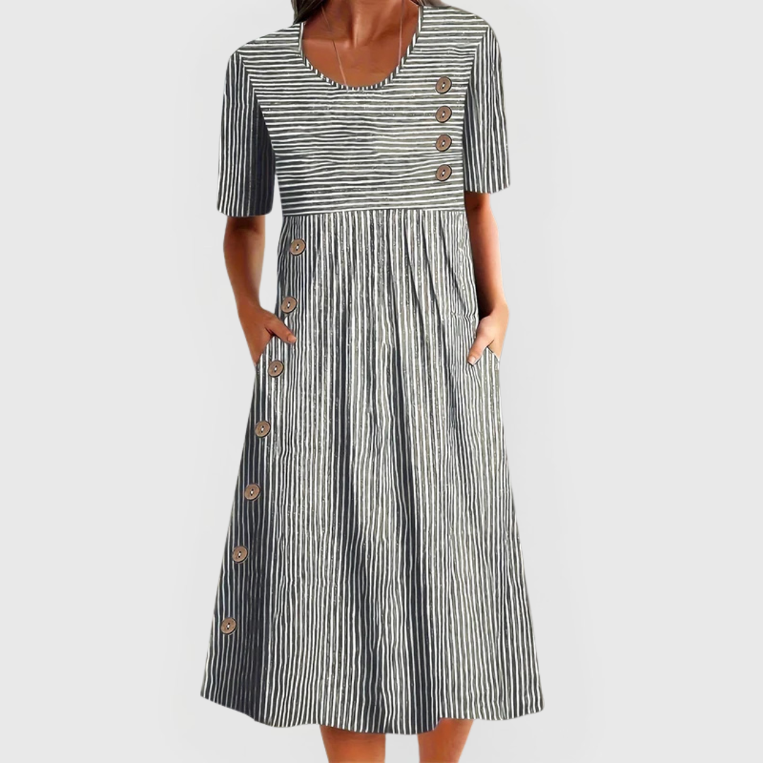 Wanda Prugasta Midi Dress
