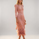 Sofia | Fringed Dress