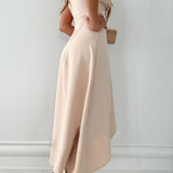 Charlotte™ | Midi Dress with Wrap Design and V-Neck