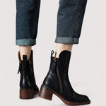 Adriana™ | Kožne Ankle Boots - nadiazagreb