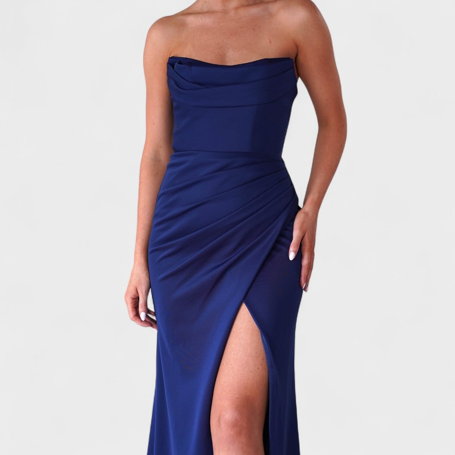 Adriana – Tamnoplava Haljina za Gala Prigode - nadiazagreb