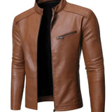 Adrien™ | Elegant Leather Jacket - nadiazagreb