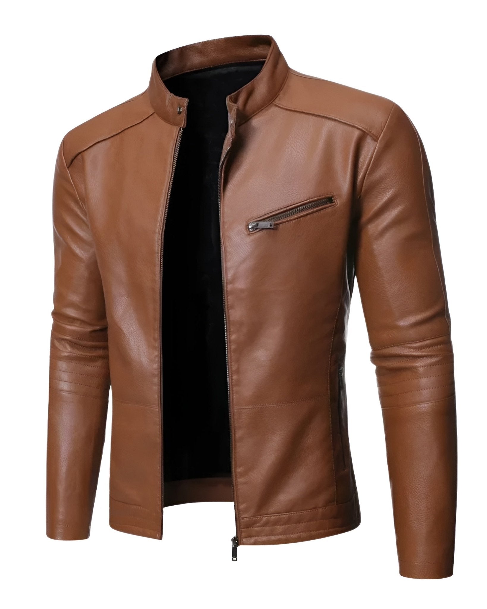 Adrien™ | Elegant Leather Jacket - nadiazagreb