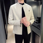 Adrien™ | Elegantna uska kožna jakna - nadiazagreb