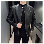 Adrien™ | Elegantna uska kožna jakna - nadiazagreb