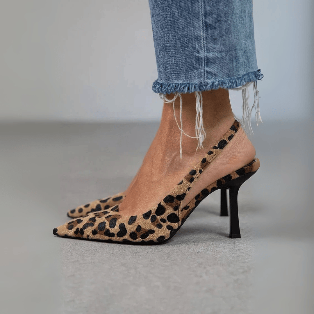 Ana - Leopard Print Cipele s Visokom Potpeticom - nadiazagreb