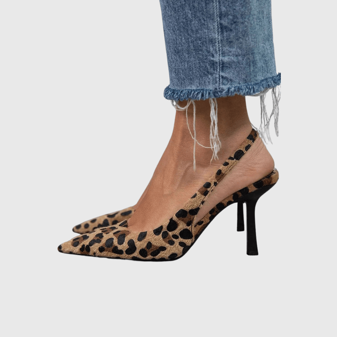 Ana - Leopard Print Cipele s Visokom Potpeticom - nadiazagreb