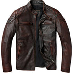 Antoine™ | Retro Leather Jacket - nadiazagreb