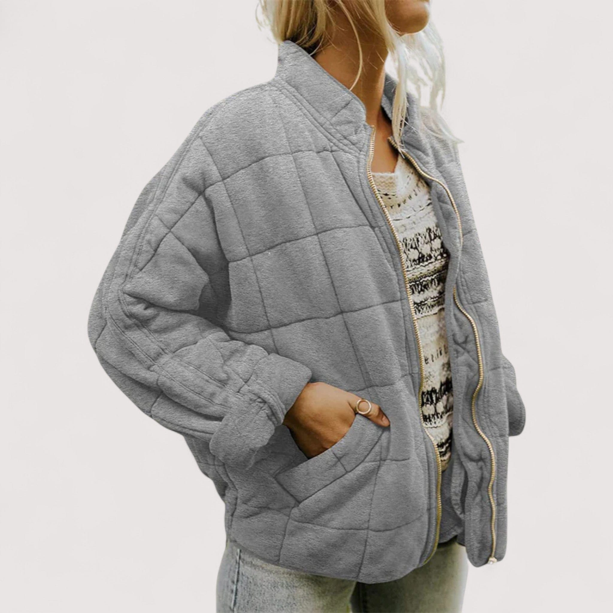 Antonella™ | Elegant Quilted Jacket - nadiazagreb