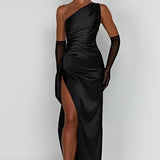 Grace | Satin Maxi Dress