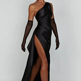 Grace | Satin Maxi Dress