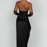 Grace | Satin Maxi Dress
