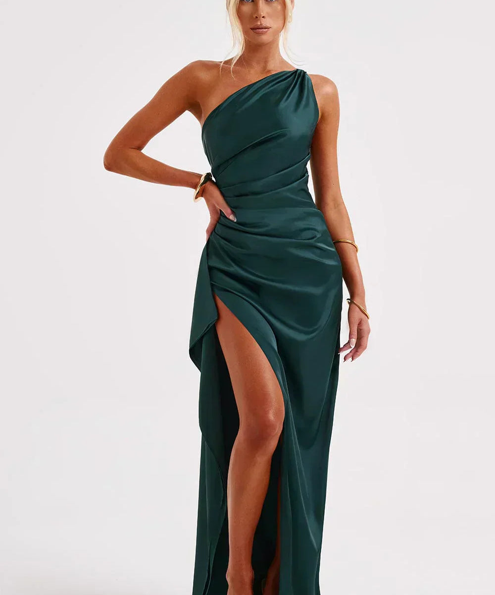 Grace | Satin Maxi Dress